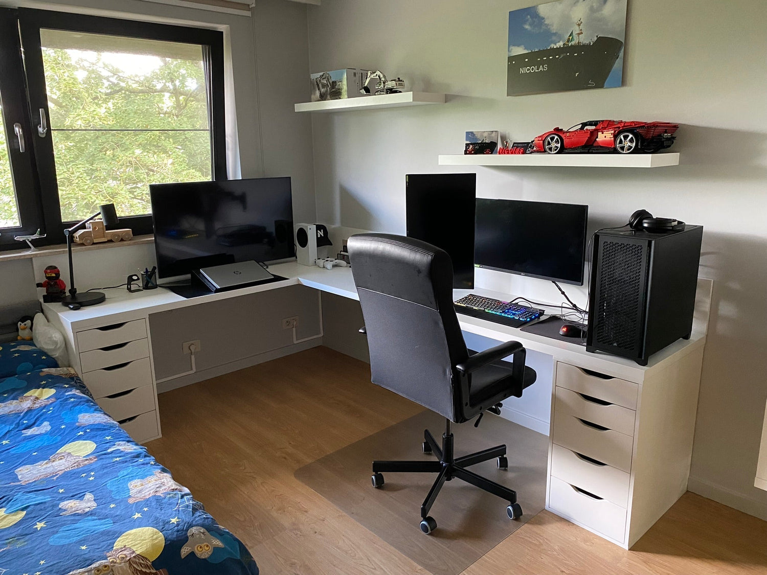 Wandplank op maat – de perfecte aanvulling boven je bureau