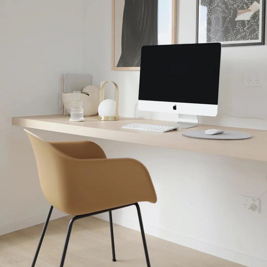 bureaublad 5 eikenfineer houtlaag